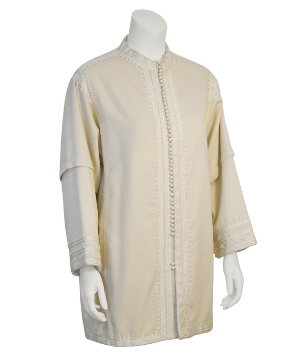 Cream Moroccan Jacket