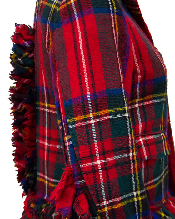 Red Tartan Wool Jacket, Autumn / Winter 2000