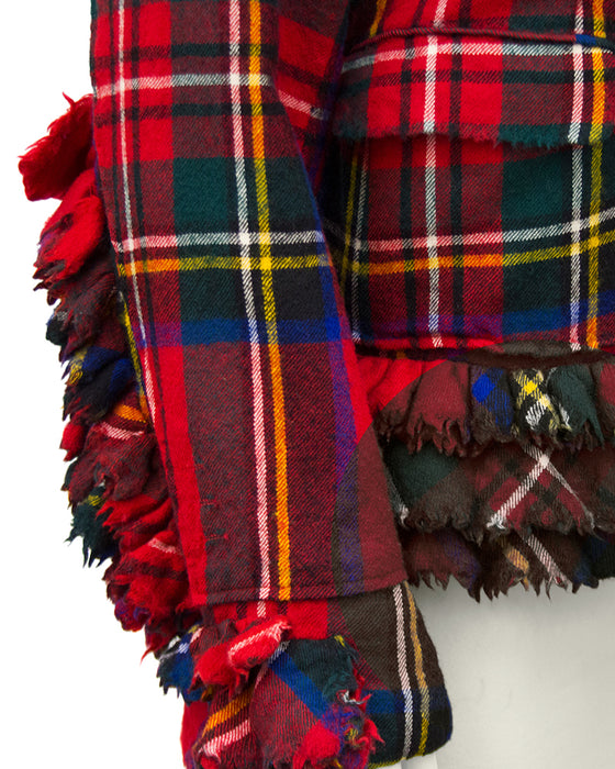 Red Tartan Wool Jacket, Autumn / Winter 2000