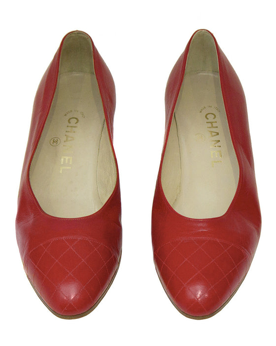 Red Lady Pumps