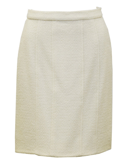 Cream Short Sleeve Suit