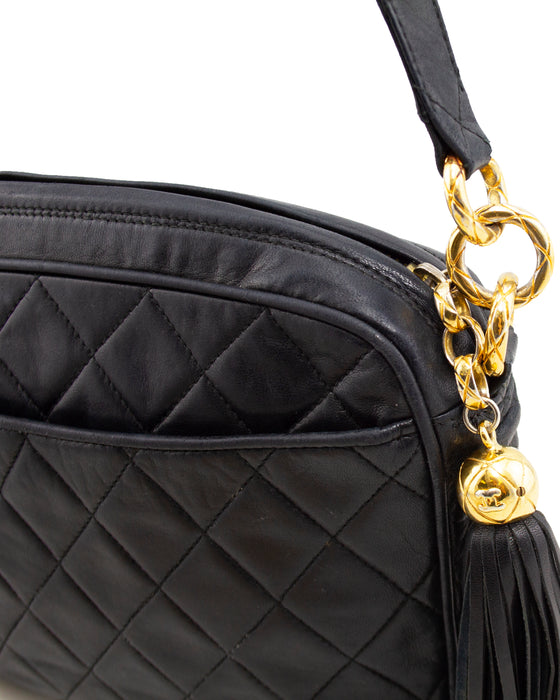 Quilted Leather Crossbody Bag