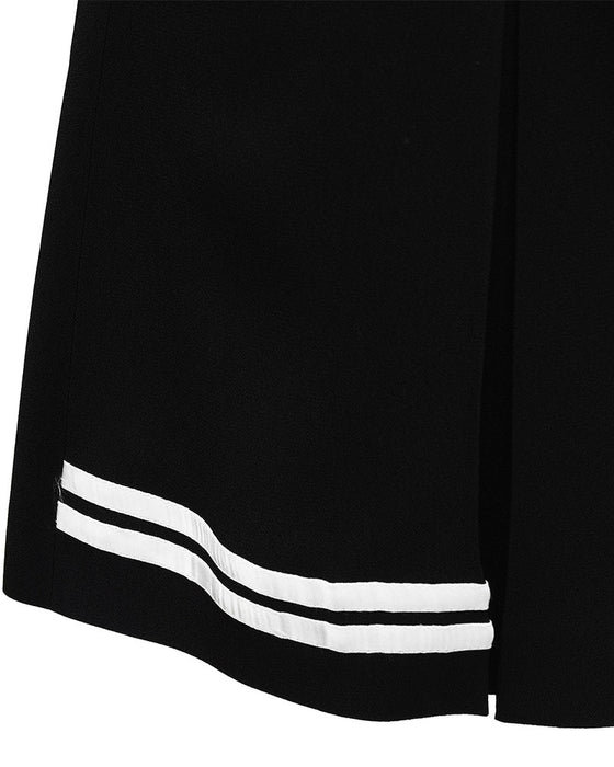 Black and White Mini Skort