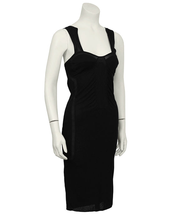 gucci mesh dress Gucci Black Tom Ford Mesh Slip Dress