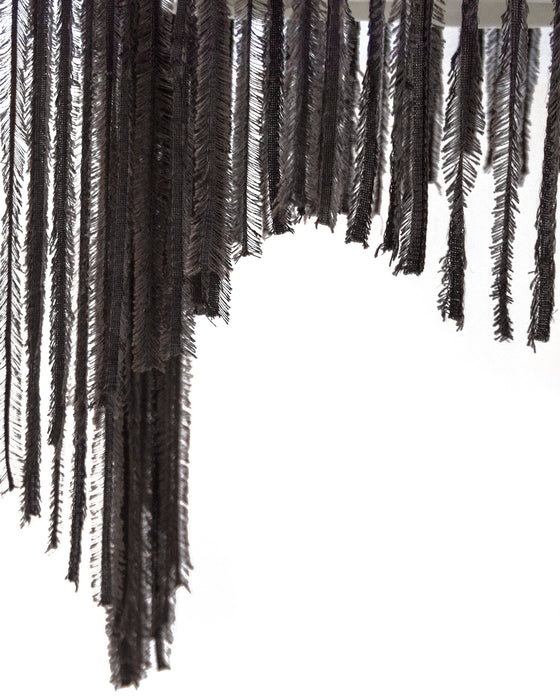 Brown Knit Poncho
