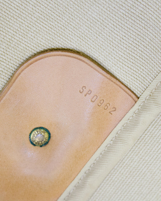 Brown and Tan 'Sirius 60' Monogram Suitcase