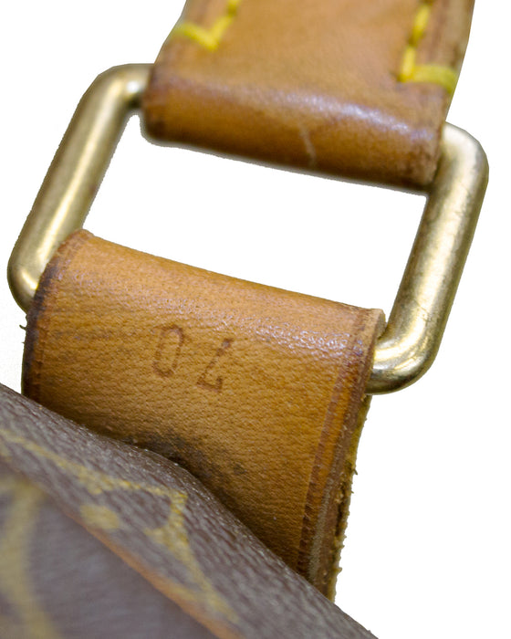Brown and Tan "Sirius 70" Monogram Suitcase