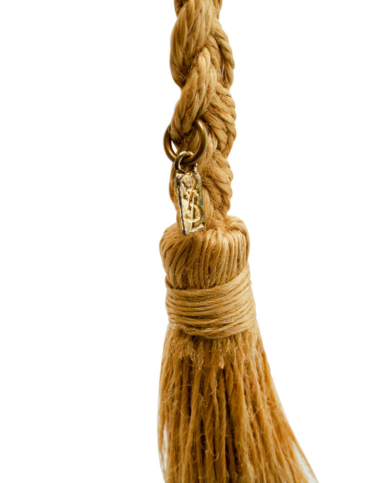 Raffia Braided Belt