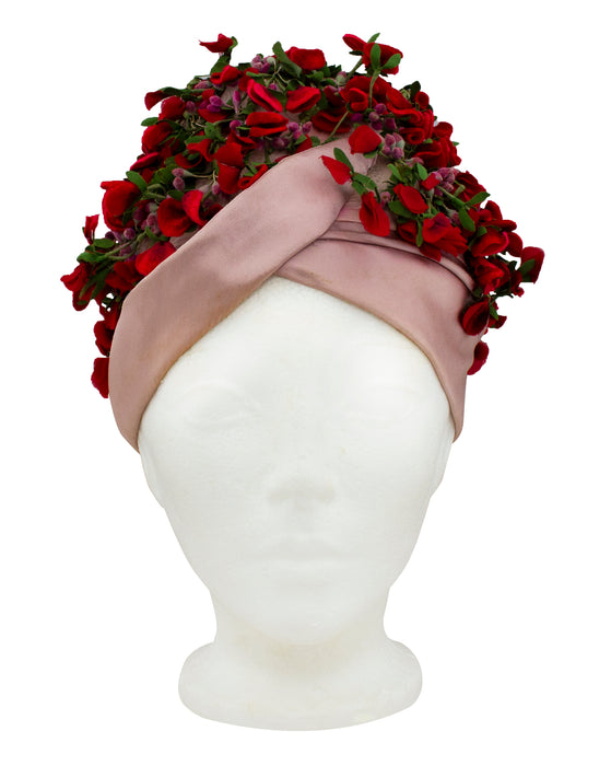 1960's Couture Turban by Yvette Brillon
