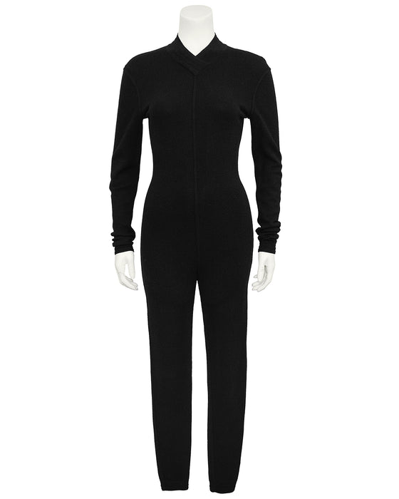 Black Fall 1991 Knit Jumpsuit