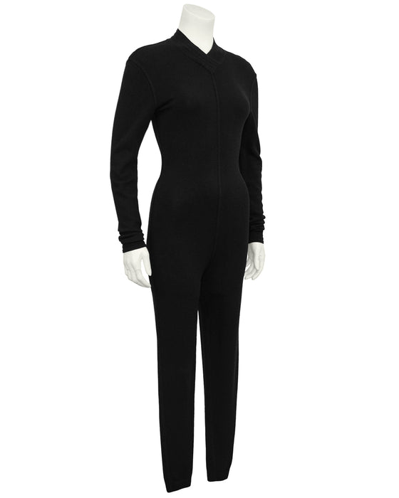 Black Fall 1991 Knit Jumpsuit