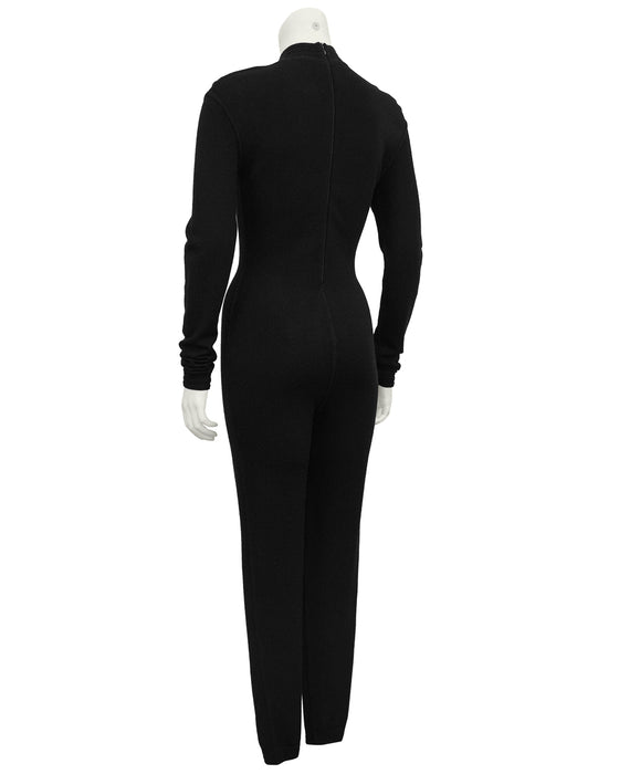 Black Fall 1991 Knit Jumpsuit