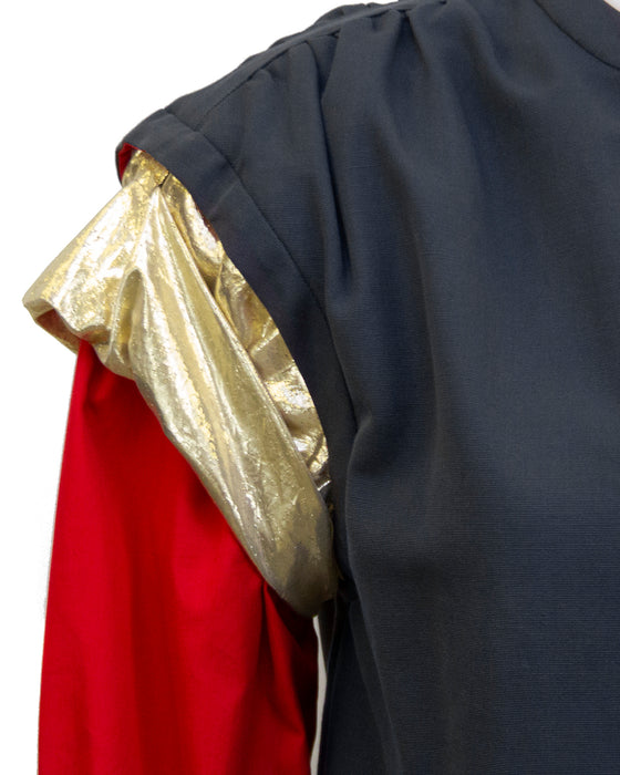 Grey, Gold & Red Jacket