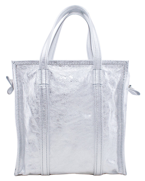 Silver Aaj Bazar Shopper Tote