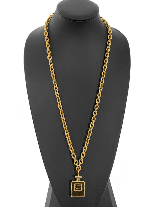 No 5 Perfume Chain Necklace
