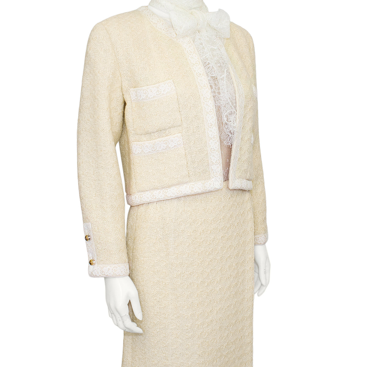 Chanel Pre-owned 1990s Three-Piece Skirt Suit