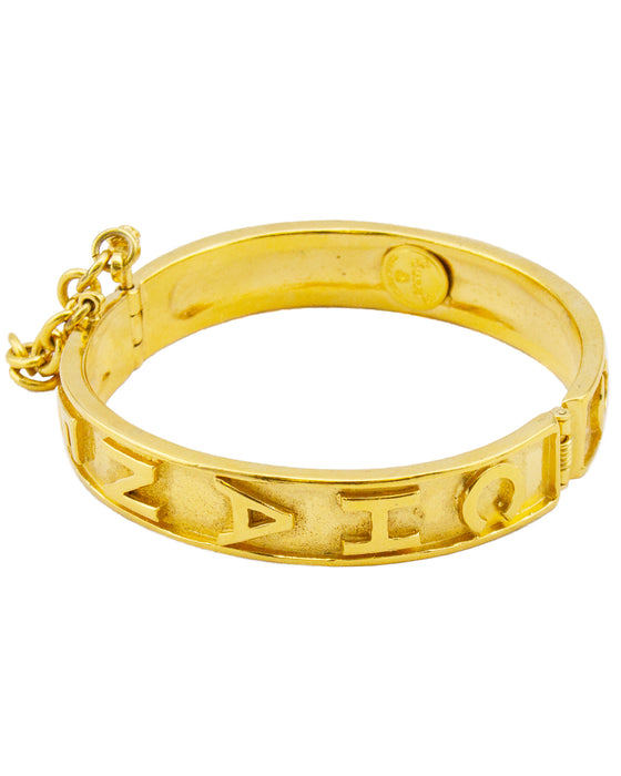 Gold Gilt Metal Bangle