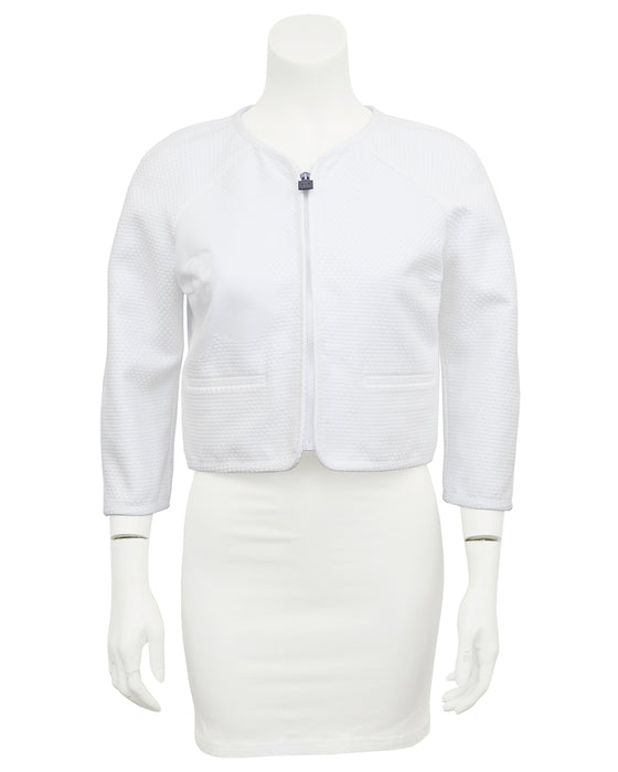 White Pique Jacket