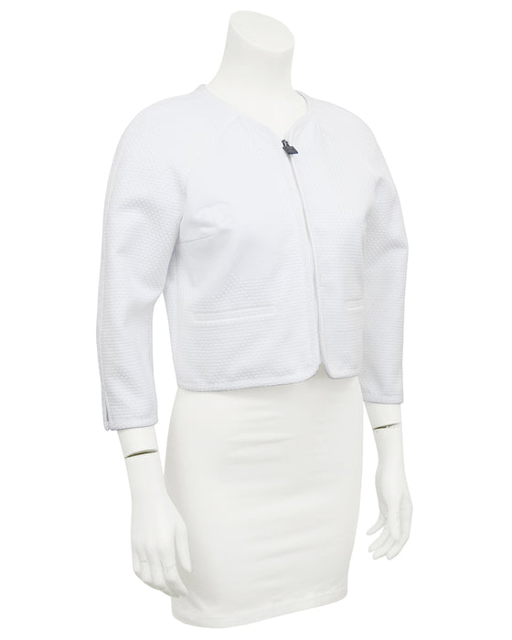 White Pique Jacket