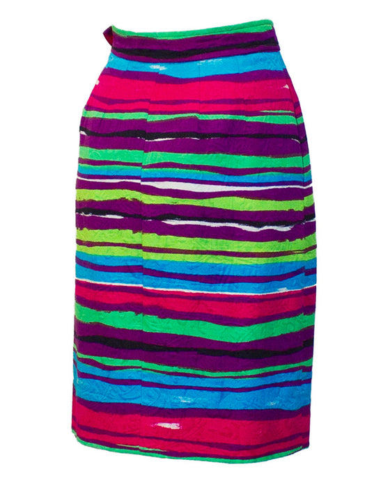 Multi-colored Cocktail Skirt