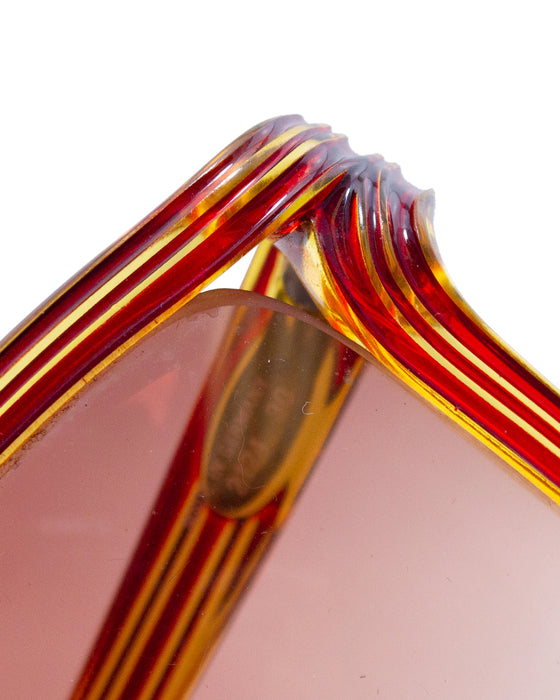 Red and Gold Sunglasses
