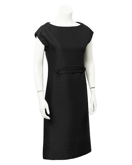 Black silk ensemble – Vintage Couture