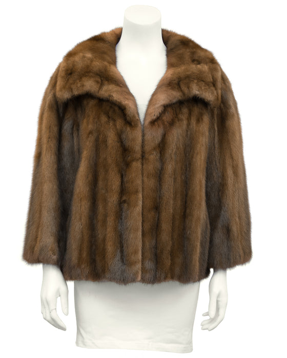 Brown Mink Jacket