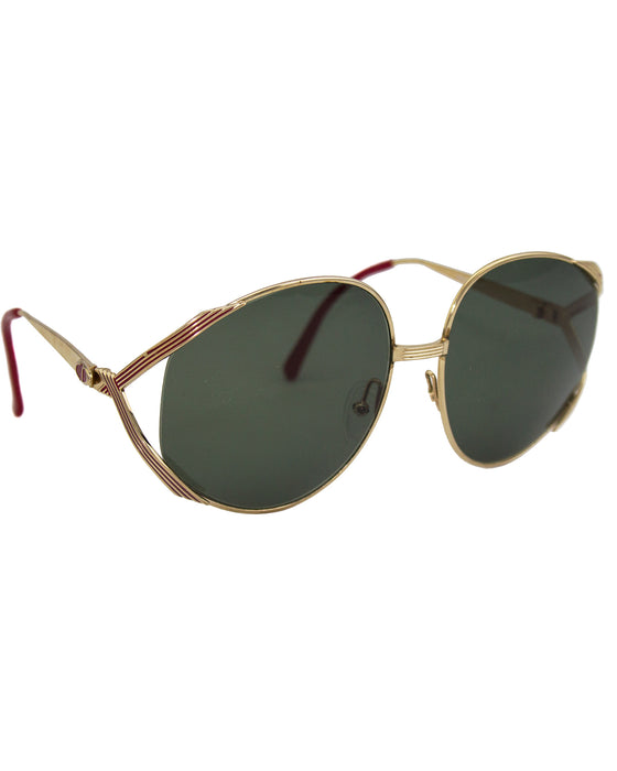 1980s Oversized Sunglasses