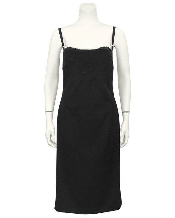 Black Cashmere Cocktail Dress