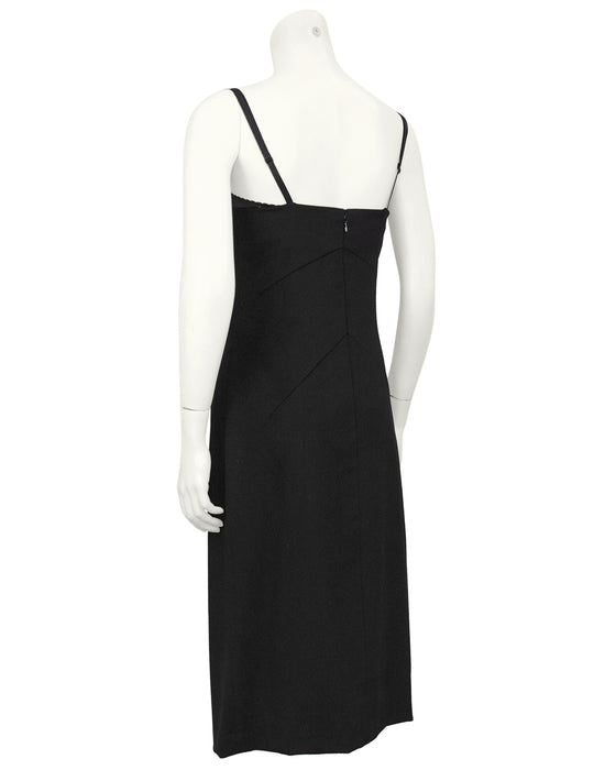 Black Cashmere Cocktail Dress