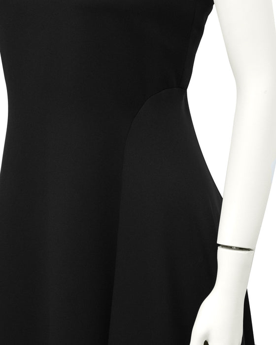 Black Silk Gown