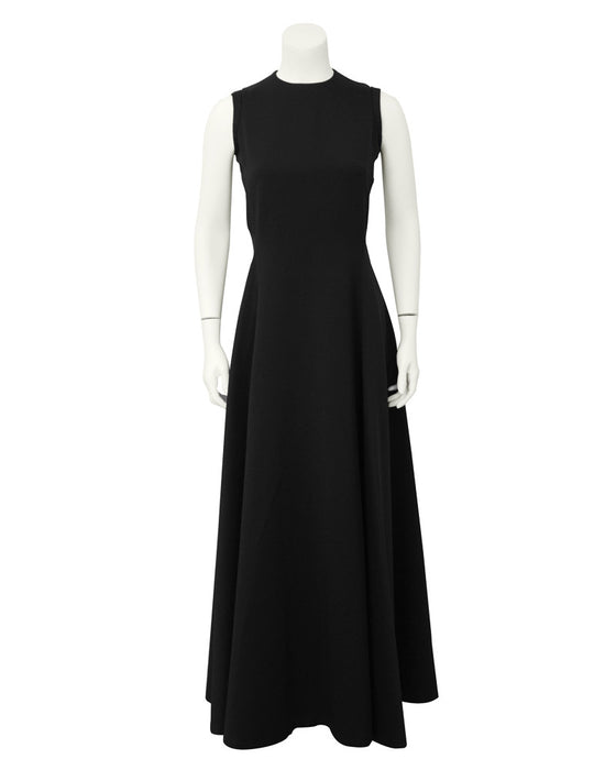 Black Silk Gown