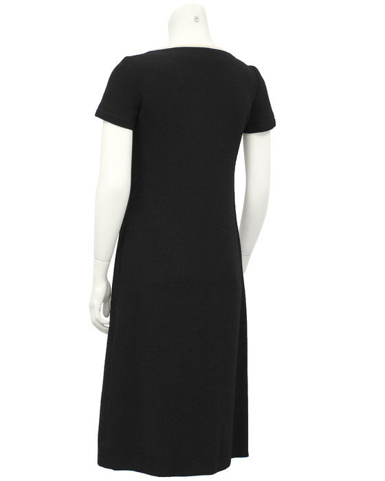 Black Dress with Pocket Details