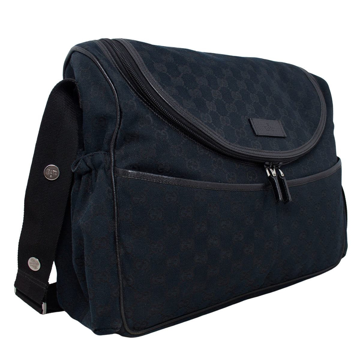 Gucci Diaper Bag, Monogram Canvas with Multicolored Stars