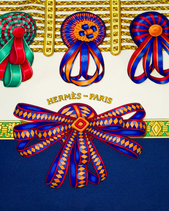 1993 Les Rubans du Cheval Silk Scarf