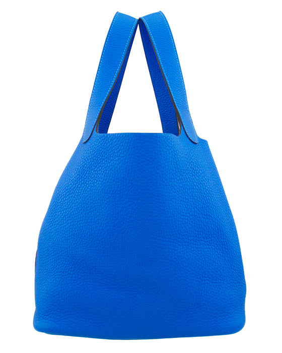 Blue Zellige Picotin 22 MM Bag