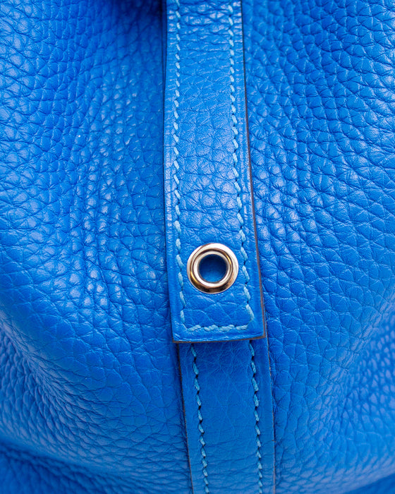 Blue Zellige Picotin 22 MM Bag