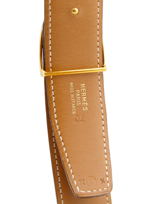 Red Leather Stirrup Buckle Belt
