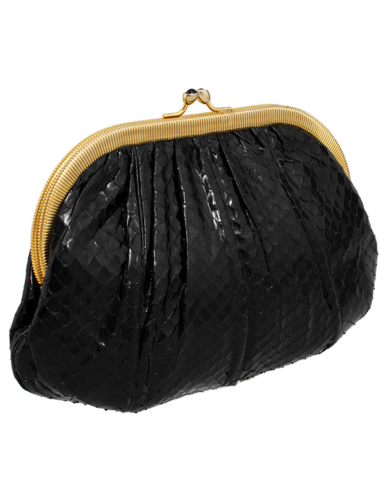 Black and Gold Clutch