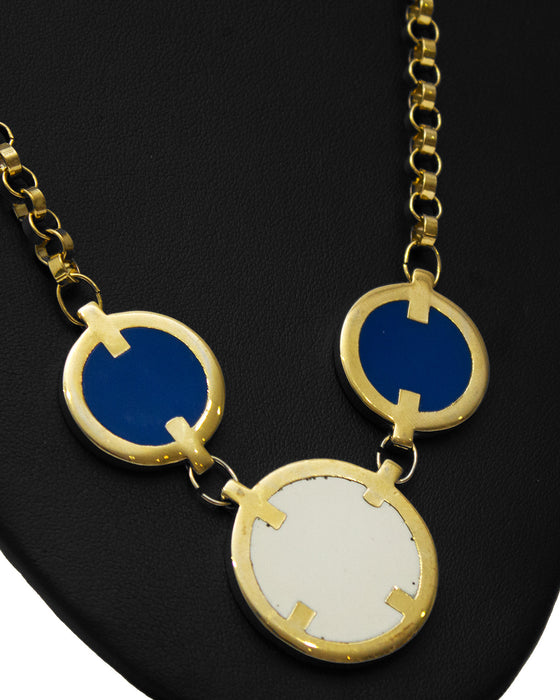 Mod Look Disk Necklace