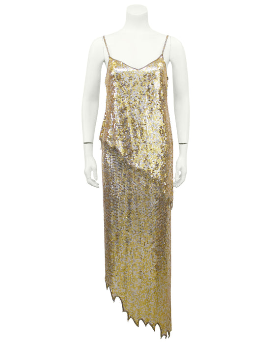 Gold and Silver Sequin Ensemble