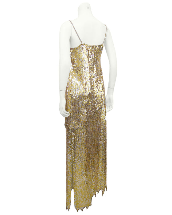 Gold and Silver Sequin Ensemble