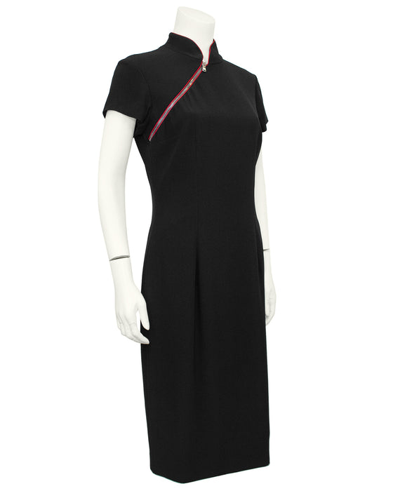 Autumn/Winter 2009 Cheongsam Style Black Cocktail Dress