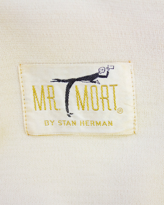 Mr. Mort Rhinestone Tromp L'oeil Jersey Knit Maxi Dress