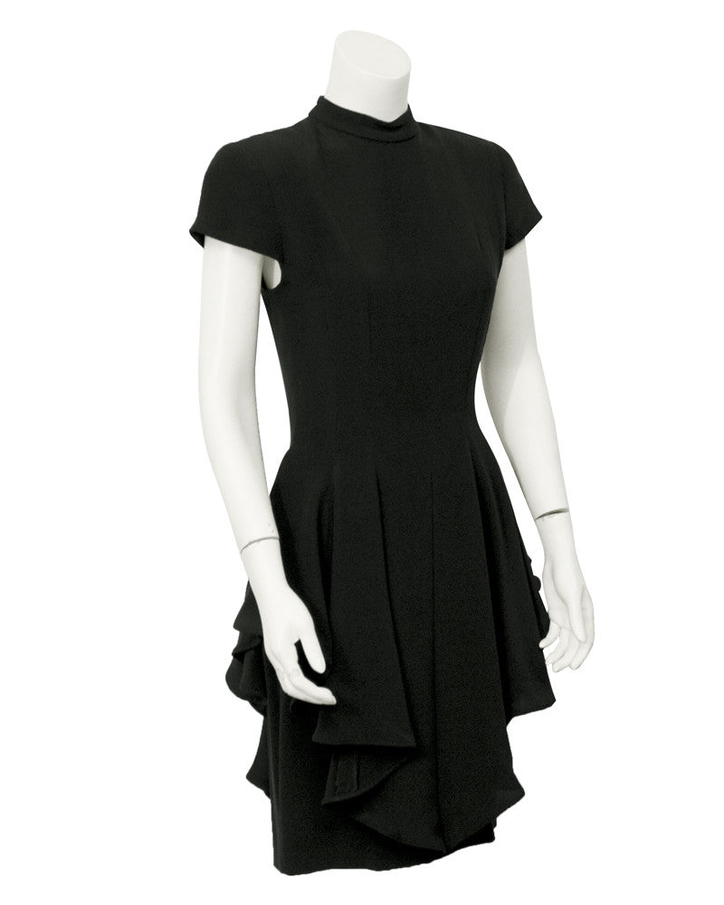 Black open back dress – Vintage Couture