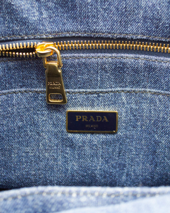 Prada Denim Tote