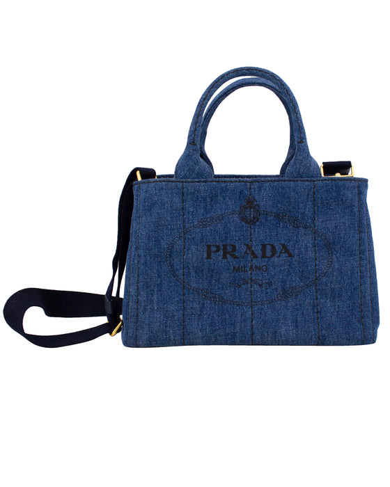 Prada Denim Tote