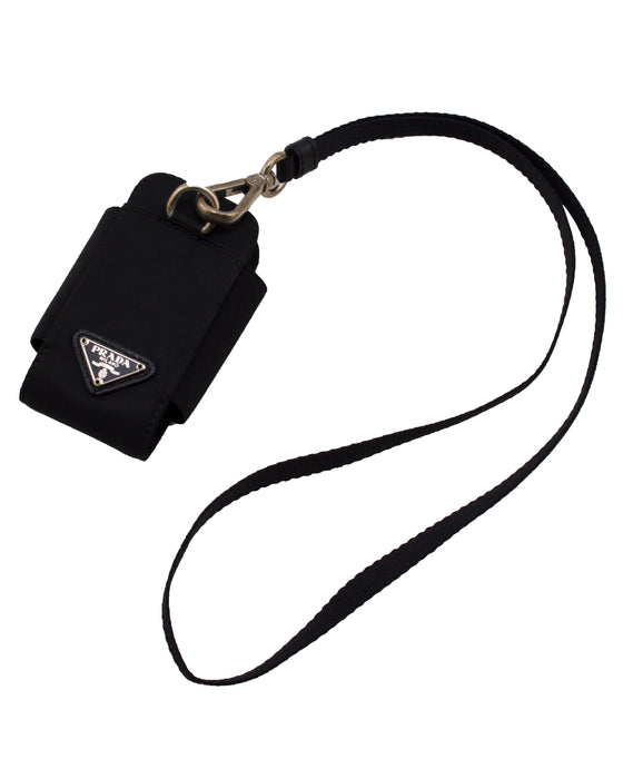 Black Nylon Lanyard