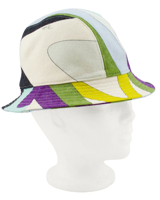 Multicoloured Wool Bucket Hat