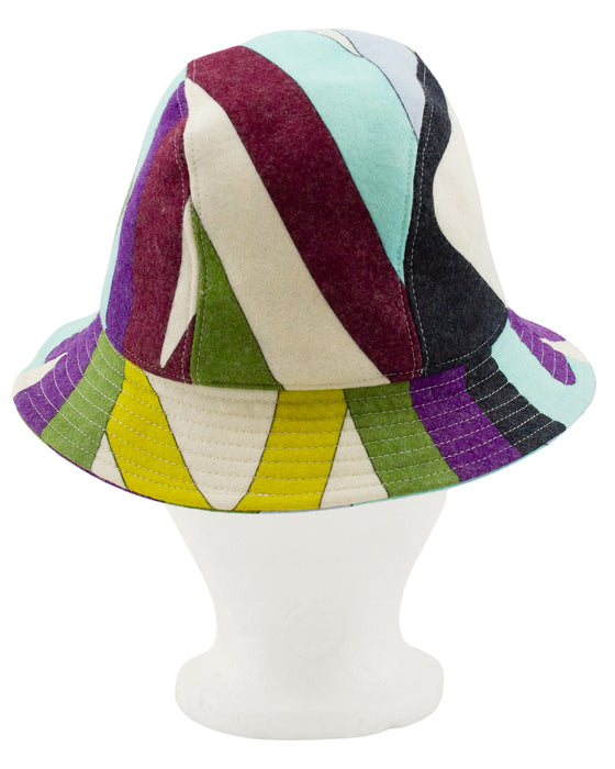 Multicoloured Wool Bucket Hat